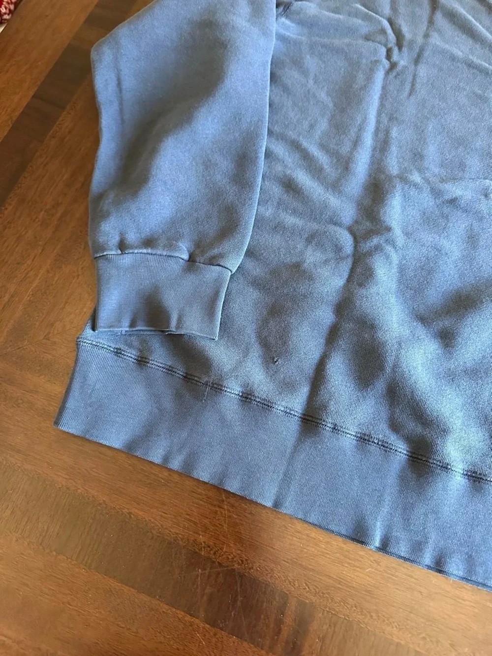 Vintage Polo Ralph Lauren Sweatshirt Navy Blue Faded Men’s Size M